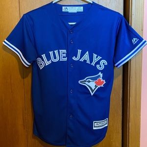 YOUTH BLUEJAYS JERSEY SIZE MEDIUM